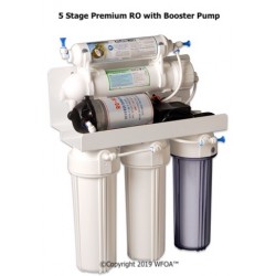 5 Stage Reverse Osmosis w/ Booster Pump